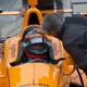 Mario Andretti checks up on Alonso’s progress later in the morning. Screencap via IndyCar.